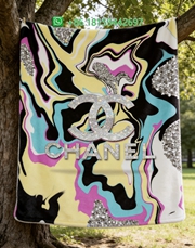 Chanel Throw Blankets